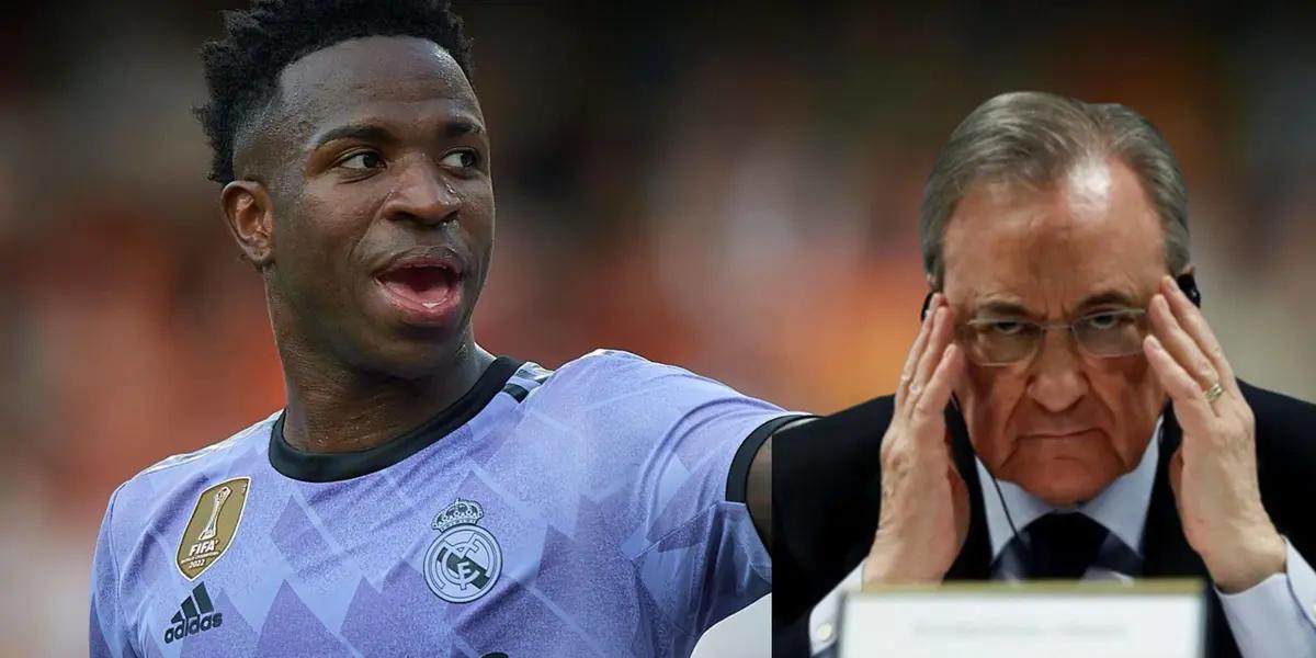 This will have been asked by Vinícius to Florentino to continue at Real Madrid