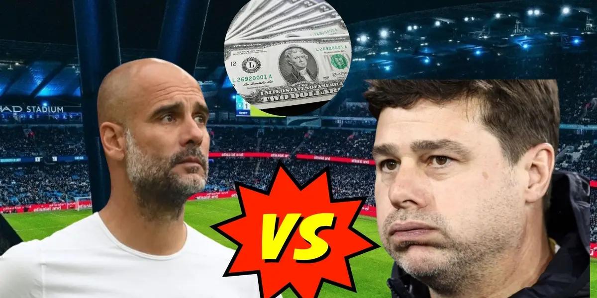 This will undoubtedly be a battle between Pep Guardiola and Mauricio Pochettino
