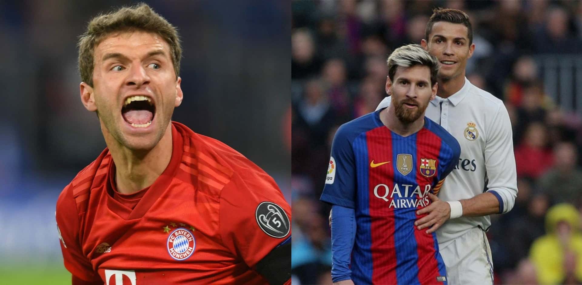 Thomas Muller went bold and said this about the rivalry between Cristiano and Messi.