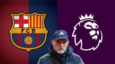 Thomas Tuchel could coach in Spain with FC Barcelona or at the Premier League.