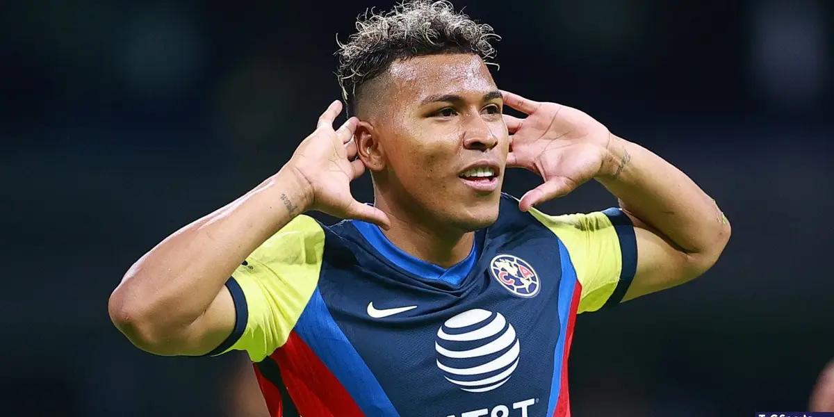 Through his Twitter account, the Colombian expressed his feelings to the fans for having been a factor against his team.