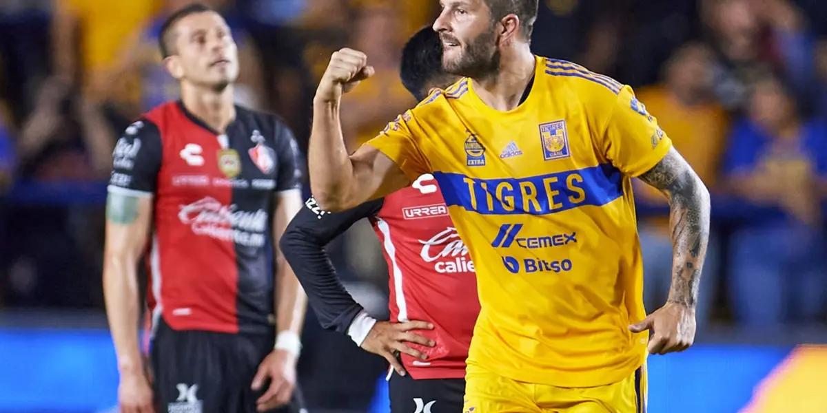 Tigres UANL 2-0 Atlas for the fourth match day of the Liga MX Apertura 2022 Tournament.