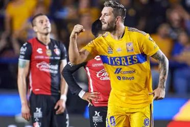 Tigres UANL 2-0 Atlas for the fourth match day of the Liga MX Apertura 2022 Tournament.