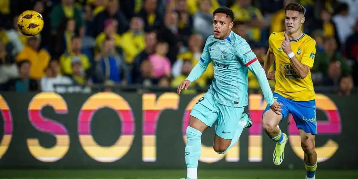 Tigrinho, for whom Barcelona will have to pay 31 million for the transfer and 31 million in variables, made his debut for Barça playing 20 minutes against Las Palmas.