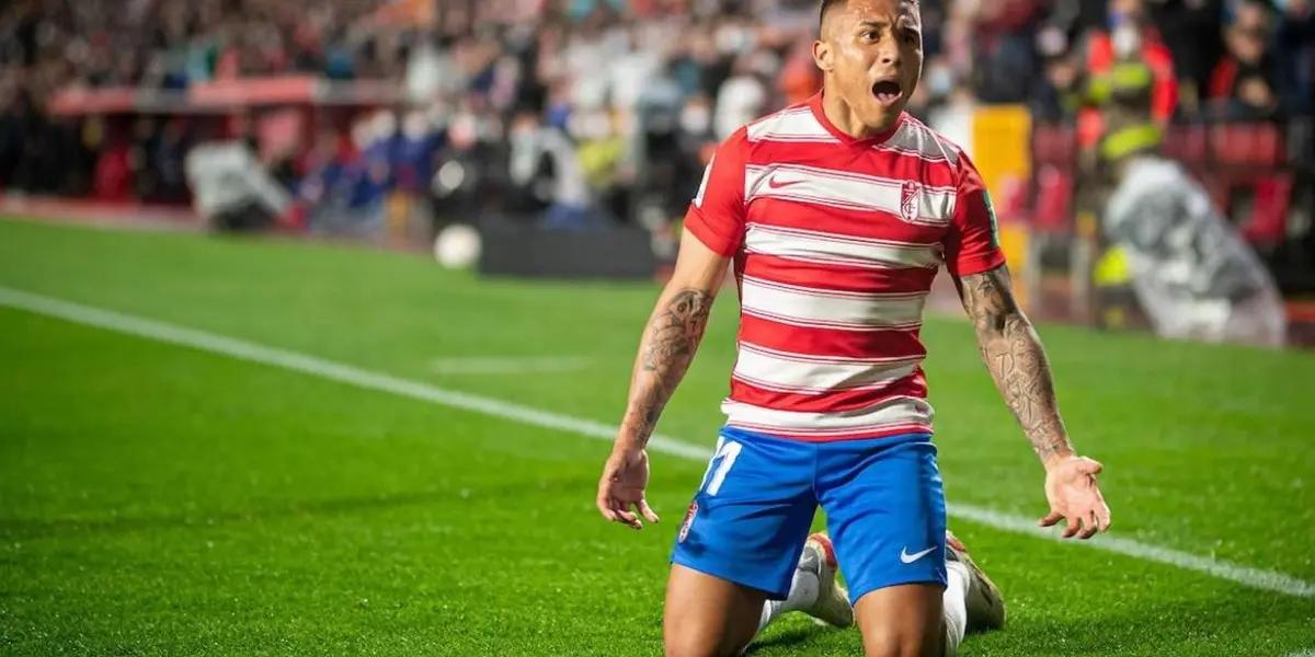 Todavía jugando en el Granada, el venezolano fue buscado por el América el año pasado pero no se incorporó a la azulcrema.