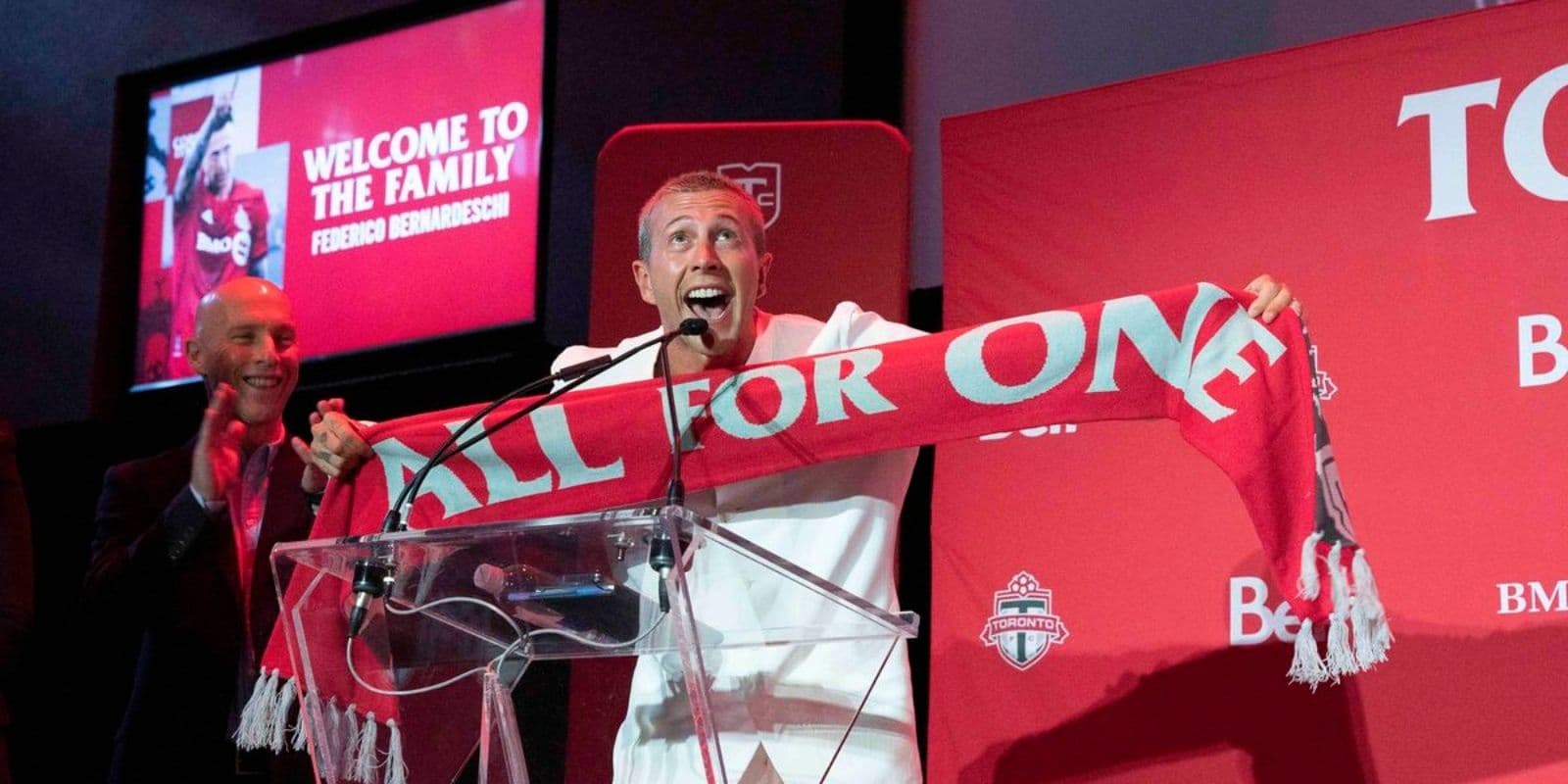 Toronto's Italian player has had a big impact