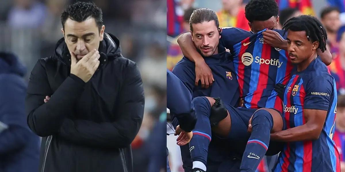 Total drama, the Barcelona star who was injured against Osasuna, look what happened to him