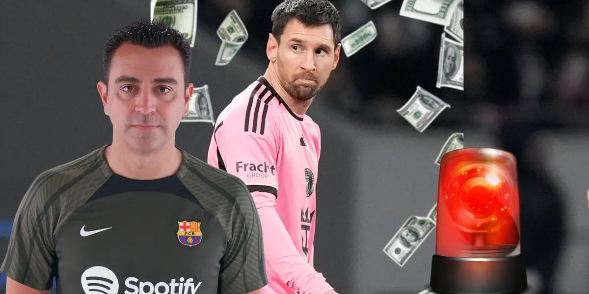 Total drama, the reason why Barcelona has no money is partly because of Messi!