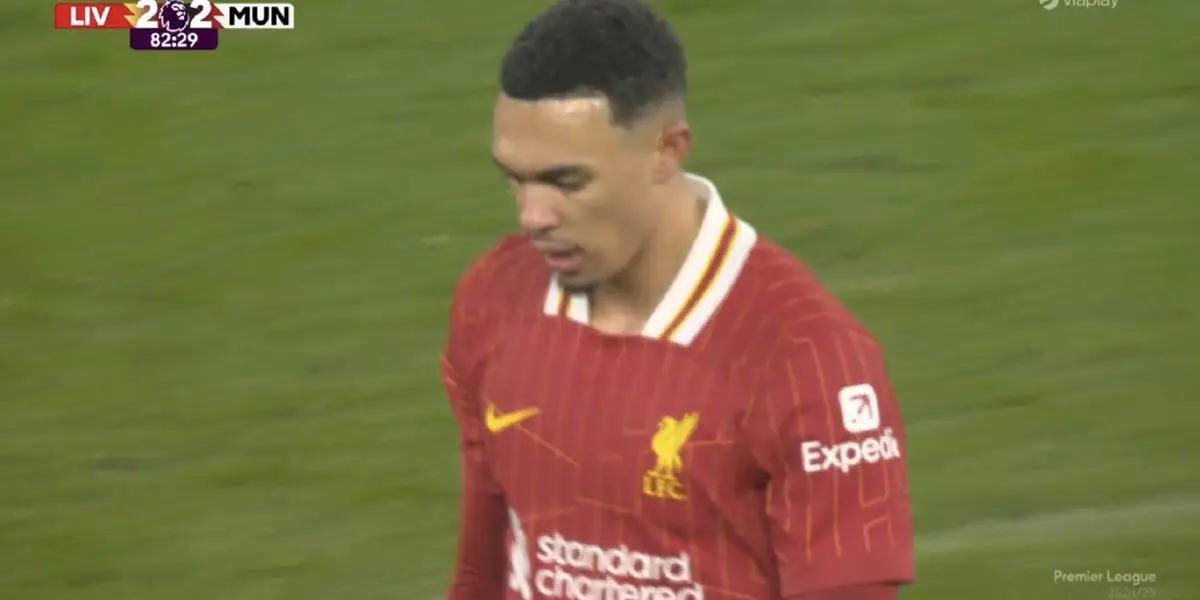 Trent performed very poorly in the English derby and allowed the red devils' goals