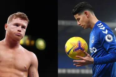 Two figures of world sport such as Saúl Canelo Álvarez and James Rodríguez are joined by a chance with the Venezuelan Shannon de Lima.