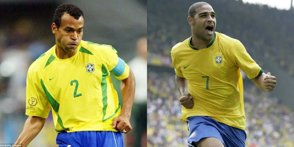 Two of the best players in the world twenty years ago, Cafú and Adriano had to get a job to continue having money to live.