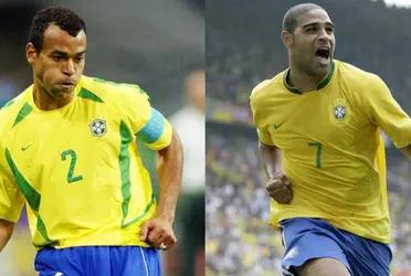 Two of the best players in the world twenty years ago, Cafú and Adriano had to get a job to continue having money to live.