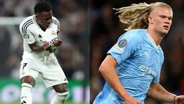 Vinicius and Erling Haaland