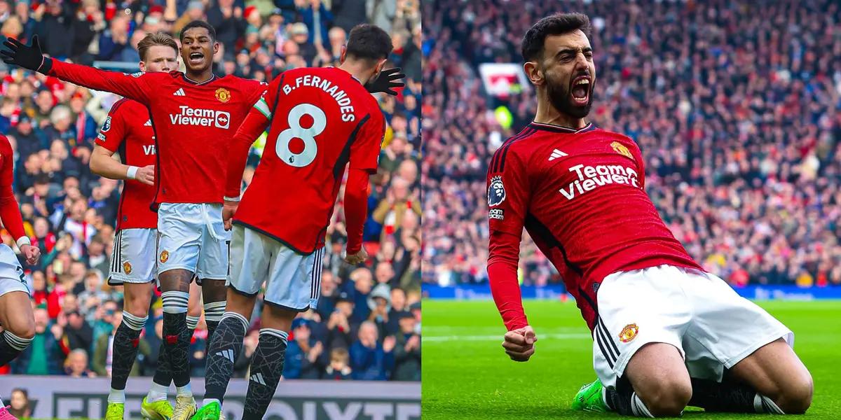 Two penalties in the first half sealed the win for Man United against Everton.