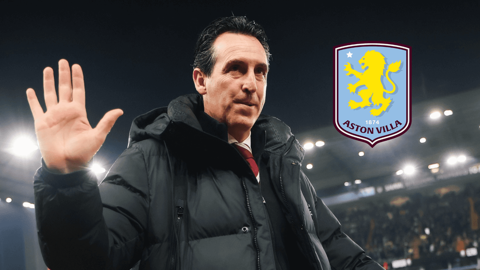 Unai Emery Photo: Aston Villa, Escudoteca
