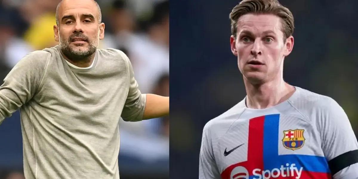 Unexpected news from Manchester City about Frenkie De Jong