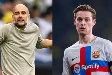Unexpected news from Manchester City about Frenkie De Jong