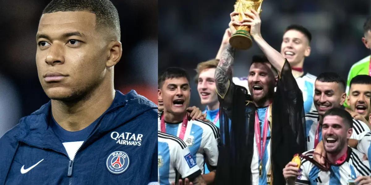 Unexpectedly, Argentina's tremendous message to Mbappe