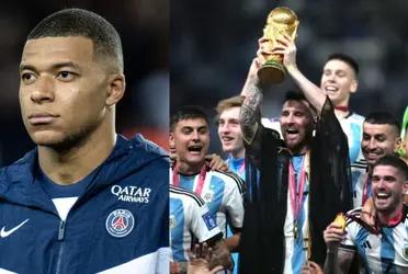 Unexpectedly, Argentina's tremendous message to Mbappe