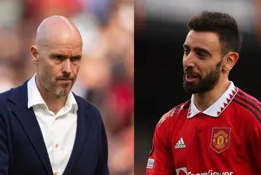 Unexpectedly, Manchester United captain's cheap shot at his manager