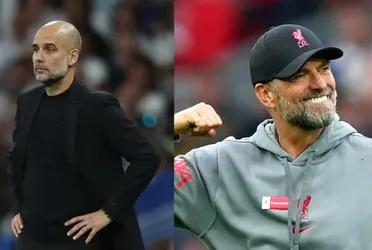 Unexpectedly, Pep Guardiola's decision to remove a player who would now be joining Liverpool FC