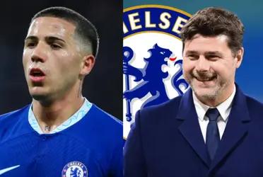 Unexpectedly, the low blow received by Enzo