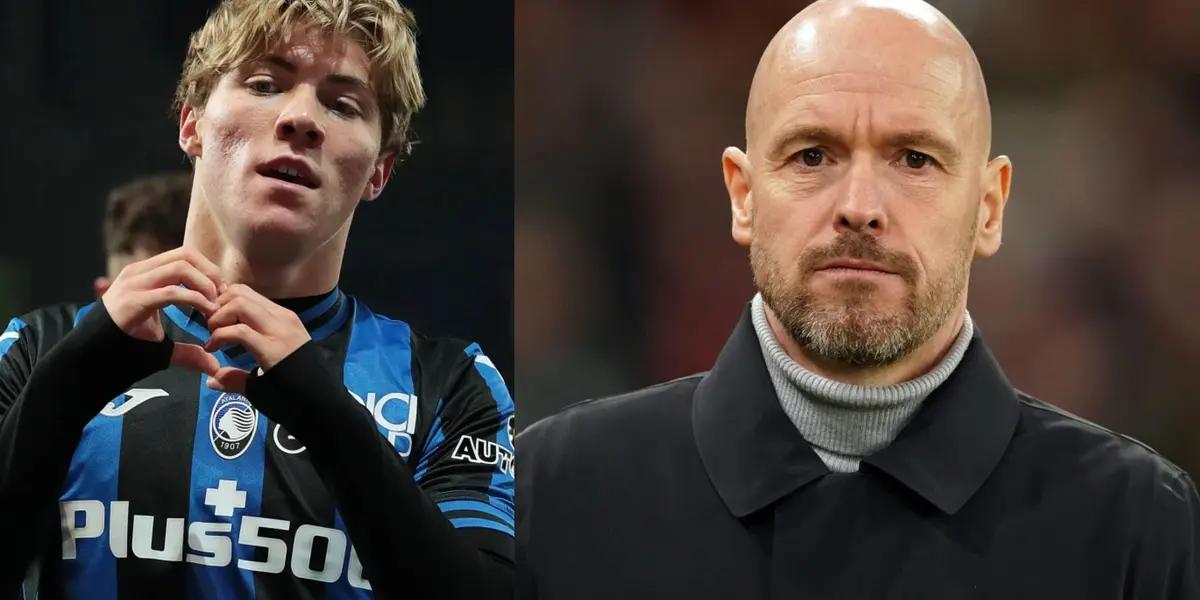 Unexpectedly, the player who wants Hojlund to come to Manchester United