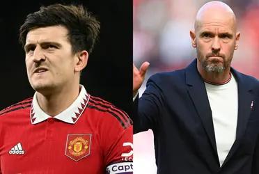 Unexpectedly, the player who would be joining Manchester United in place of Harry Maguire