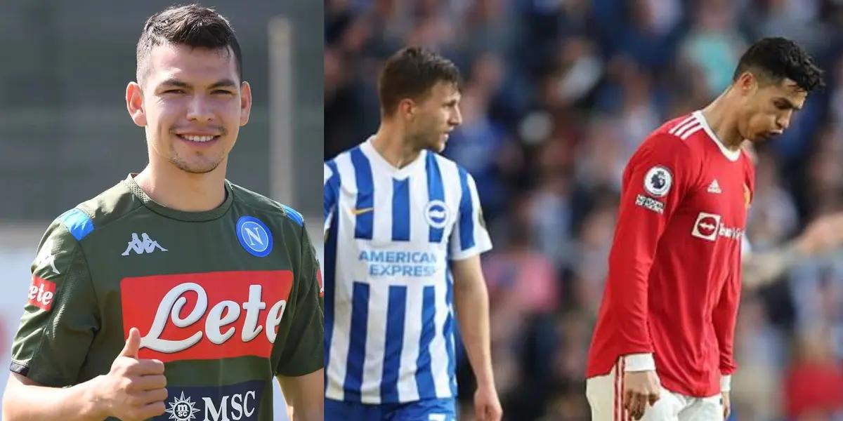 United lose to Brighton and have a tough time. There is no winger and striker to contribute and these would be the chances of Lozano arriving.