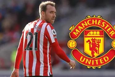 United may have their first signing of the season, Eriksen looking forward to join United's new project under ten Hag.