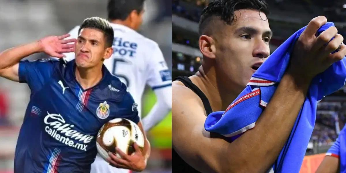 Uriel Antuna made the difference in the match won by Azul, however, the Guadalajara fan questioned the issue of why Antuna works there and failed at Chivas.