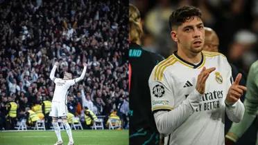 Valverde scored in the 3-3 draw between Real Madrid and Manchester City last night.