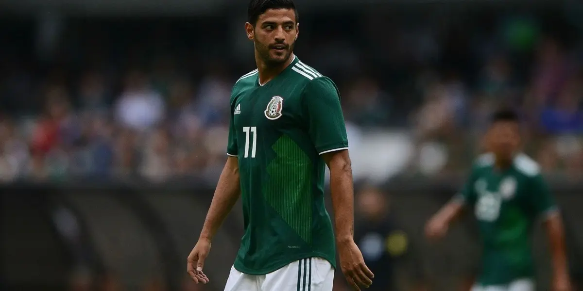Vela hasn’t played with El Tri since 2018.