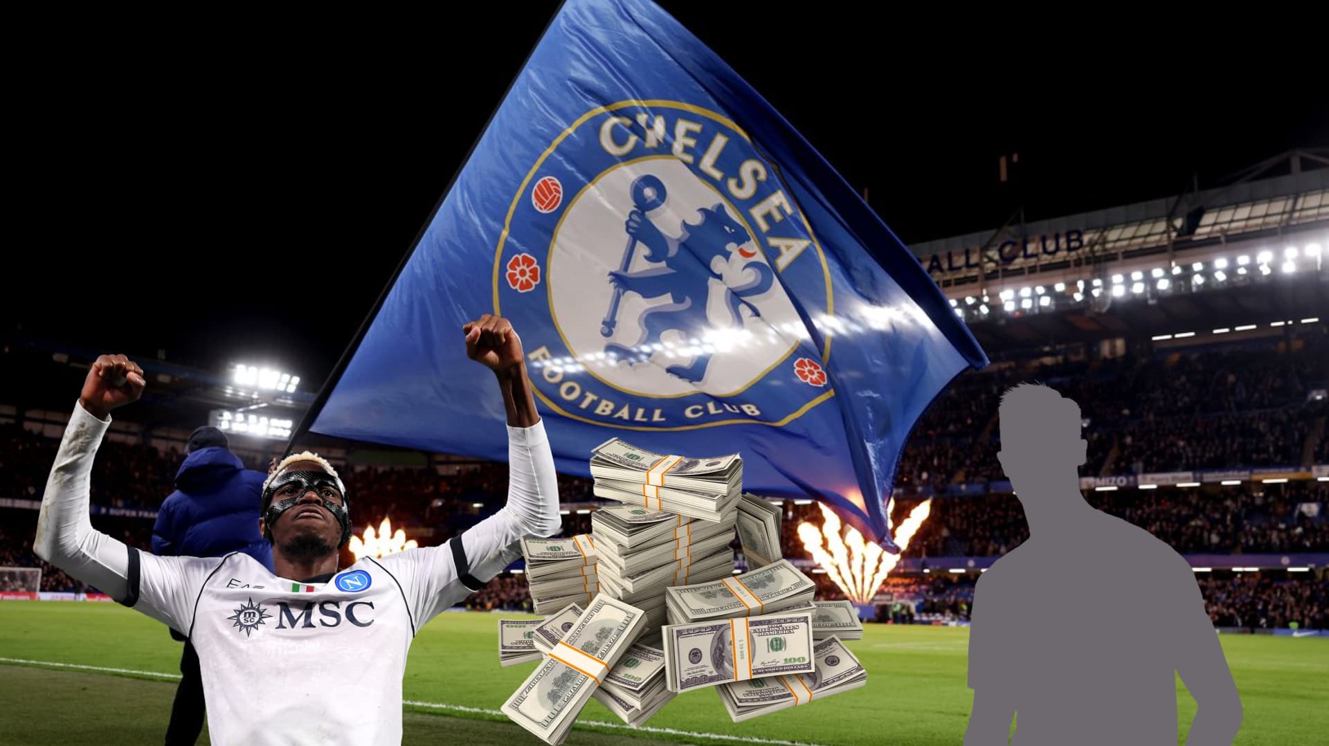 Victor Osimhen is a Chelsea target but his price tag could lead the club to get a cheaper alternative.