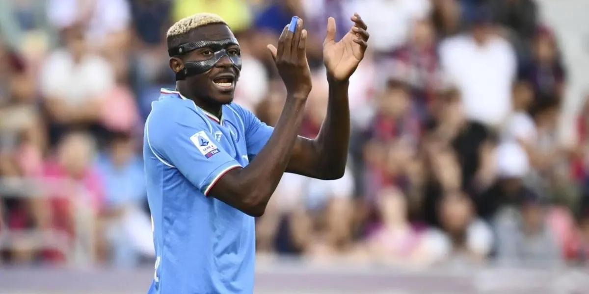 Victor Osimhen might be all set to leave Napoli sooner or later