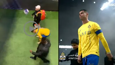 (VIDEO) Cristiano Ronaldo's controversial gesture with an Al Hilal shirt