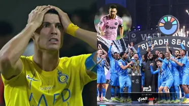 (VIDEO) Cristiano Ronaldo's gestures after Al Hilal fans chanted 'Messi' at him