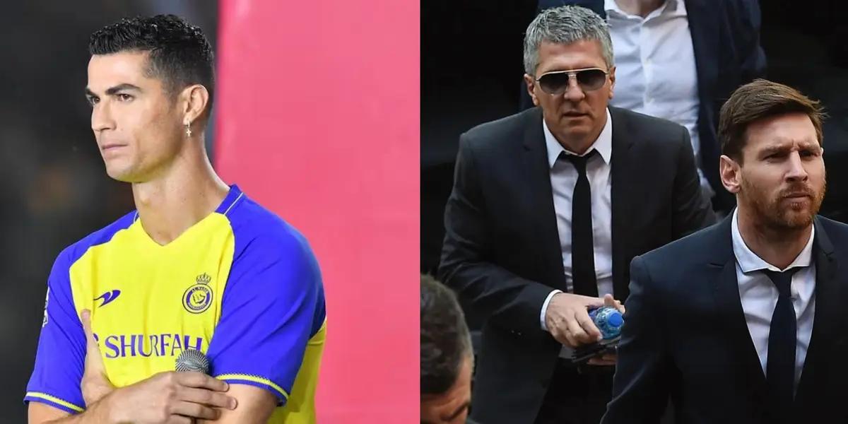 (VIDEO) Disgraceful, the viral mockery of a Ronaldo fan at Messi's father