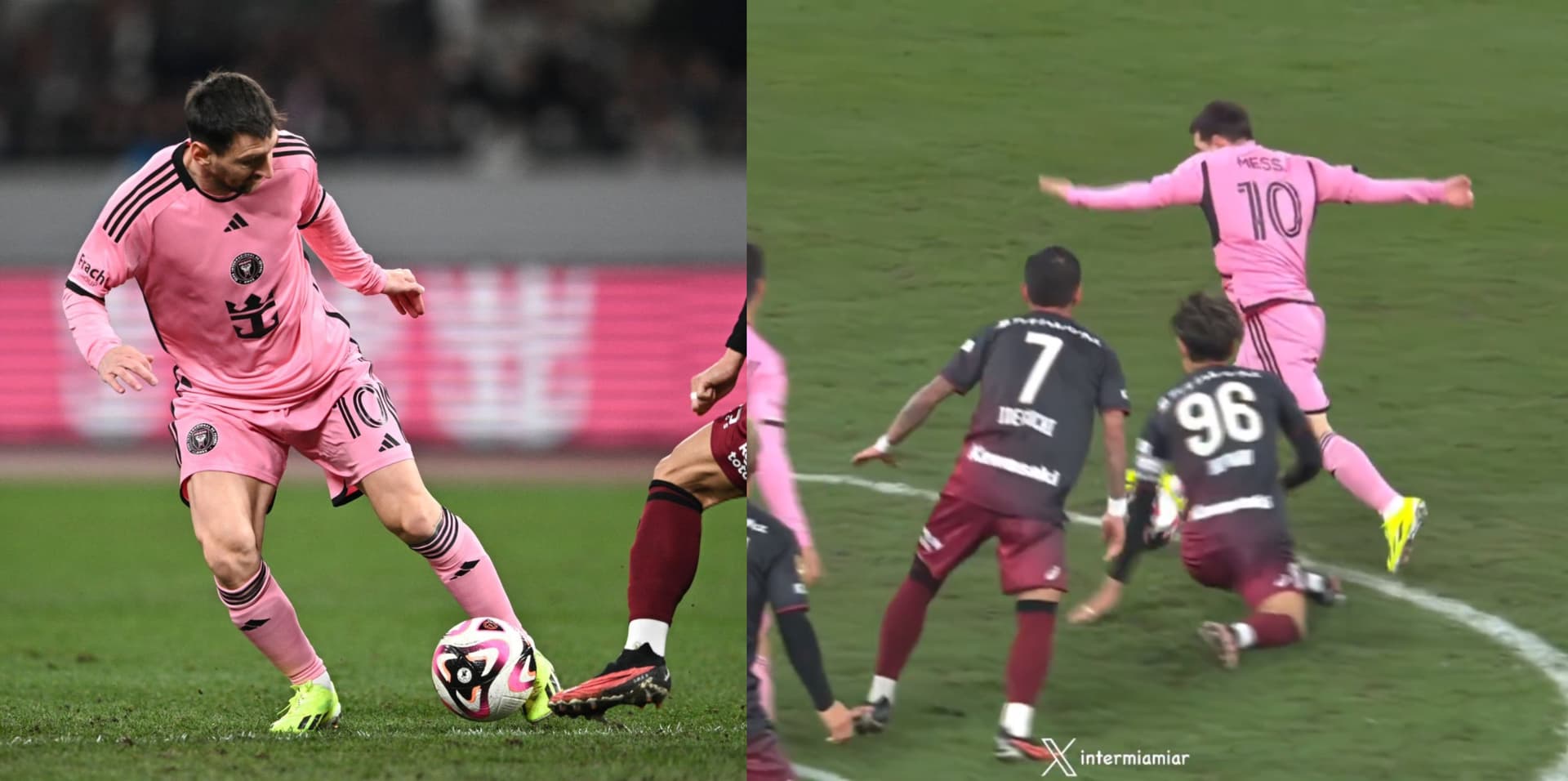 (VIDEO) injured? Messi's magical play vs Vissel Kobe that makes the MLS tremble