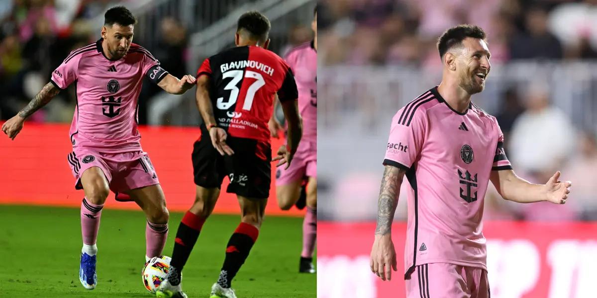 (VIDEO) Newell's Old Boys draws Messi's Inter Miami in the final minutes