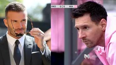 (VIDEO) The hate booing that David Beckham received in China for Messi's absence