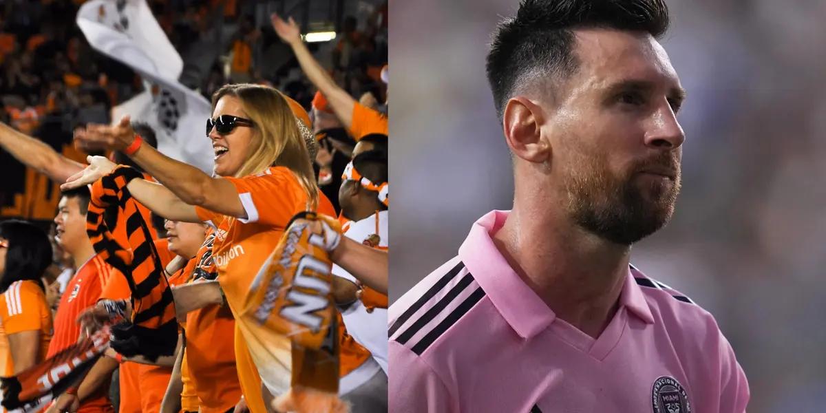 (VIDEO) The mockery of Houston Dynamo fans towards Lionel Messi