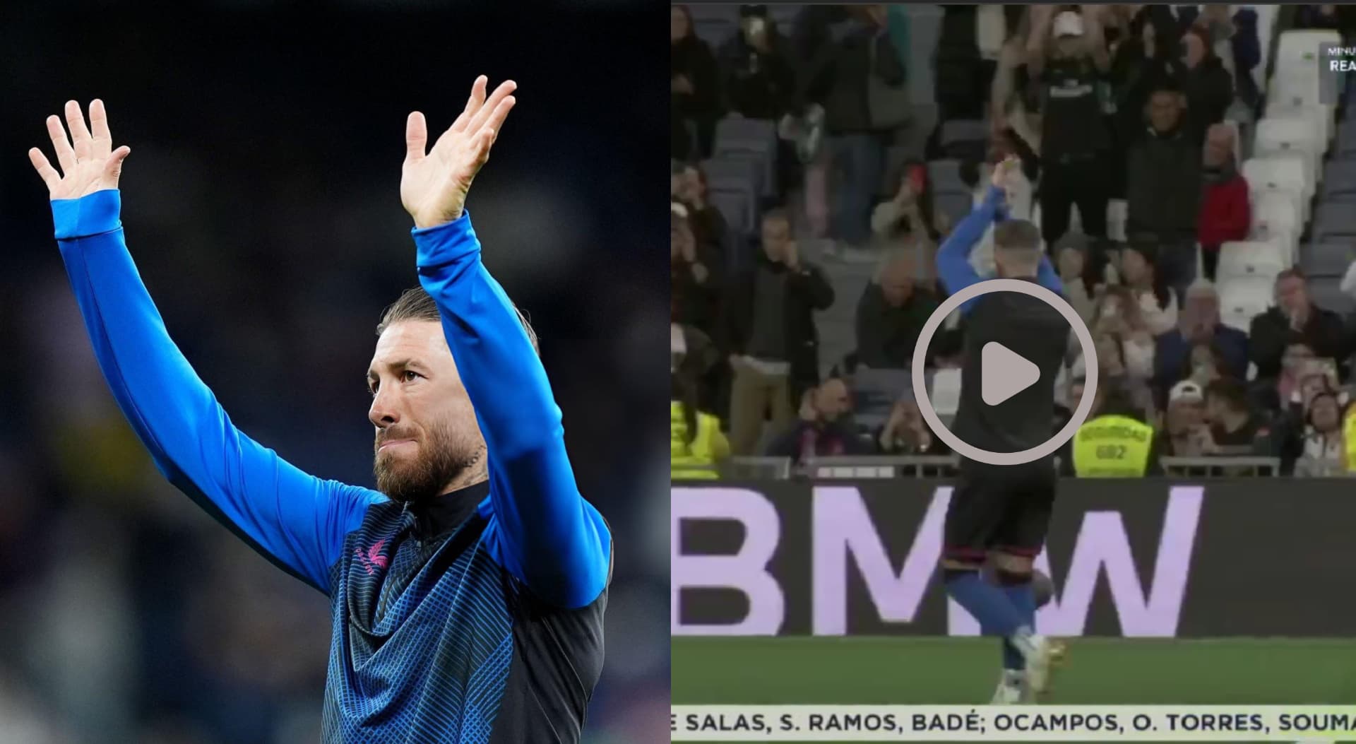 (VIDEO) This is how Real Madrid fans received Sergio Ramos at Santiago Bernabeu