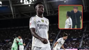 Vinícius couldn't score against Atlético Madrid and he fought with Simeone - Instagram @vinijr