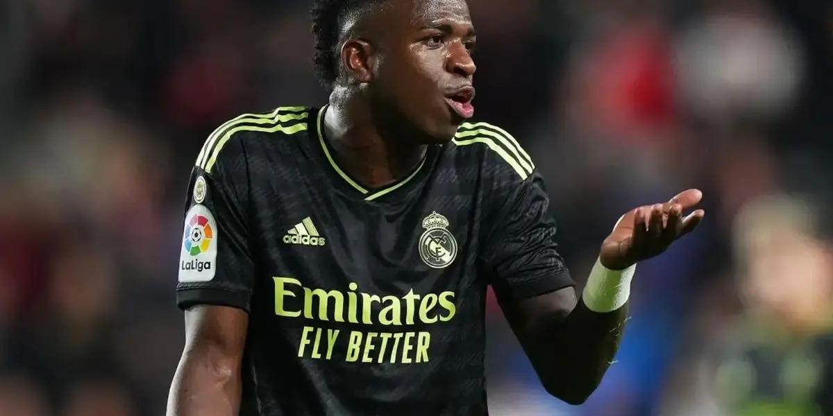 Vinicius has a constant duel in every game played in Spain, now, this is the last thing they are doing with the player