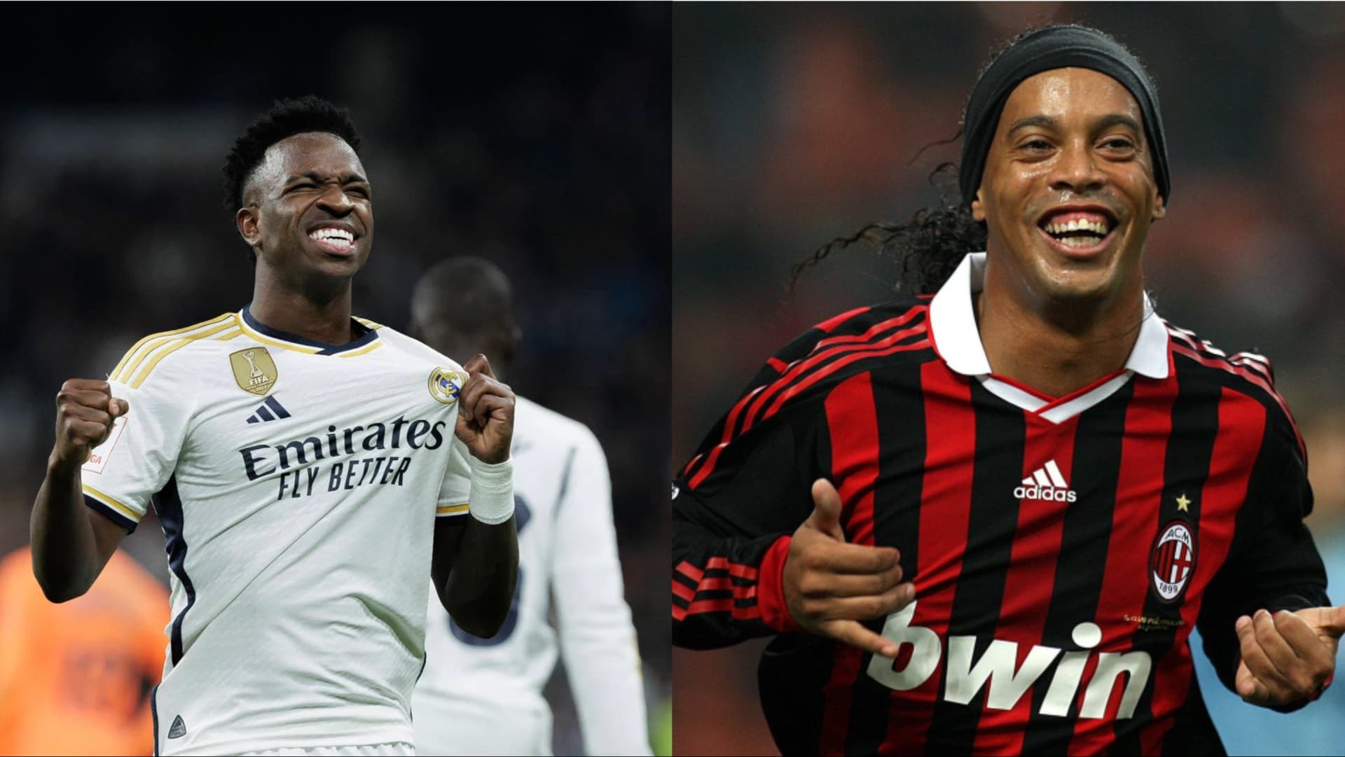 Vinicius is showing brilliance on the pitch with Real Madrid and hasn't shown problems Ronaldinho caused before.