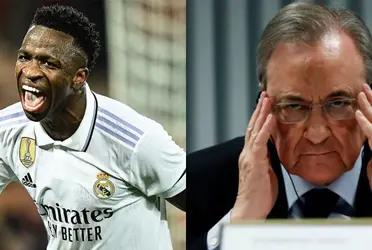 Vinicius Jr asks for this million-dollar contract, Florentino trembles