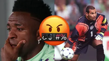 Vinicius Jr. cried at a press conference after talking about his abuse and a former goalkeeper sends a controversial message.