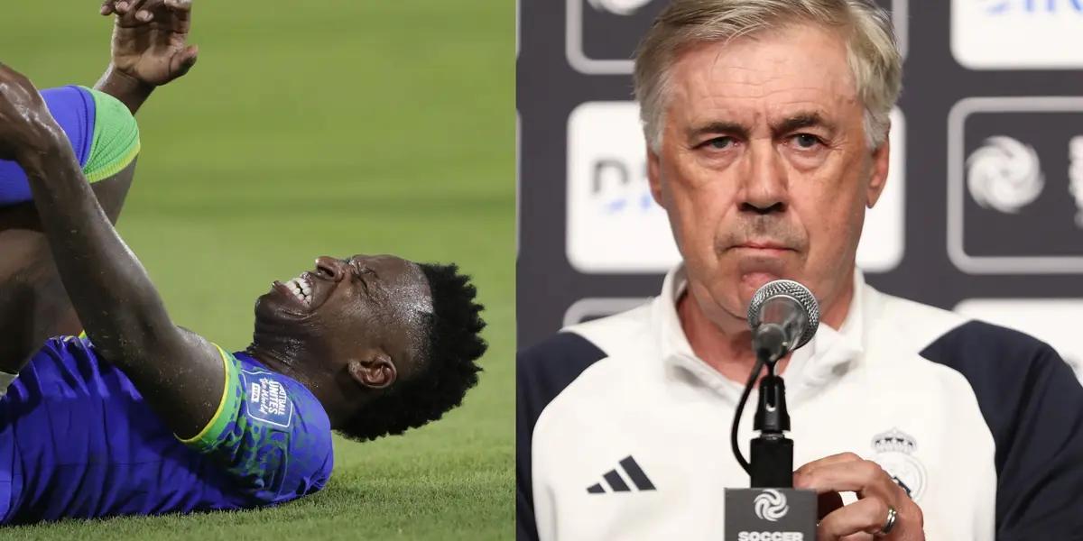 Vinicius Jr got injured and Real Madrid won't wait for him without doing anything.