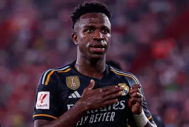 Vinicius Jr is sure in love with Real Madrid, however, it's not the club of his life.